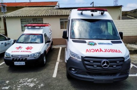 Ambulância e Samu animal são entregues em Cabreúva