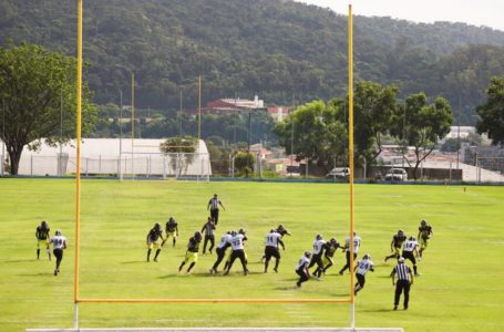 Campão recebeu rodada da São Paulo Football League de futebol americano