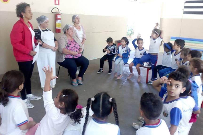 Projeto‘’ alimentação saudável’’ é tema em escola de Itupeva