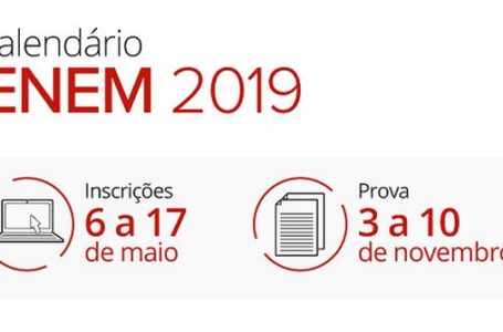 Enem 2019 abre inscrições para a prova