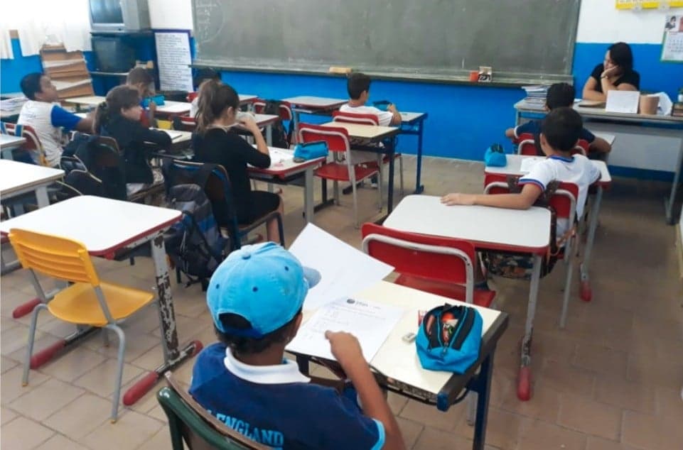 Alunos participam do Sistema de Avaliação Municipal de Itupeva (SAMI)