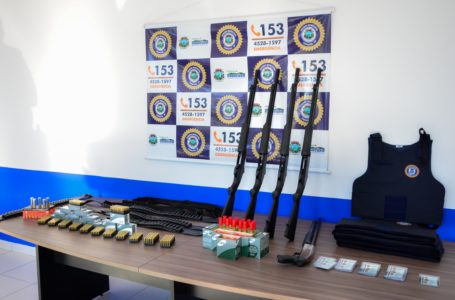 Guarda Municipal de Cabreúva recebe novos armamentos