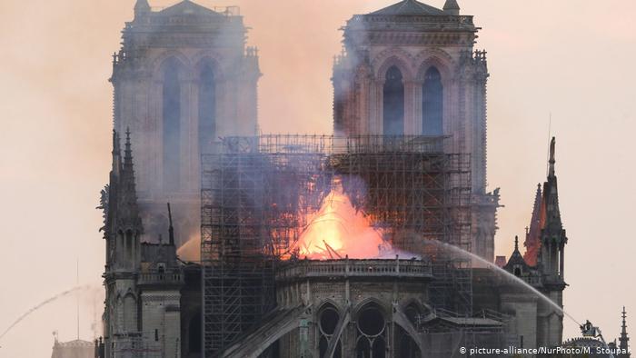 Apenas 9% das doações prometidas para Notre-Dame foram repassadas
