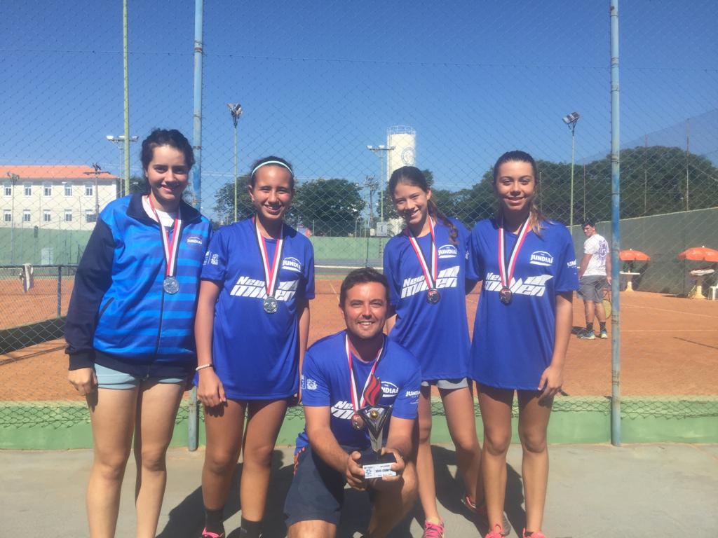 Tênis feminino de Jundiaí conquista prata no Jogos da Juventude