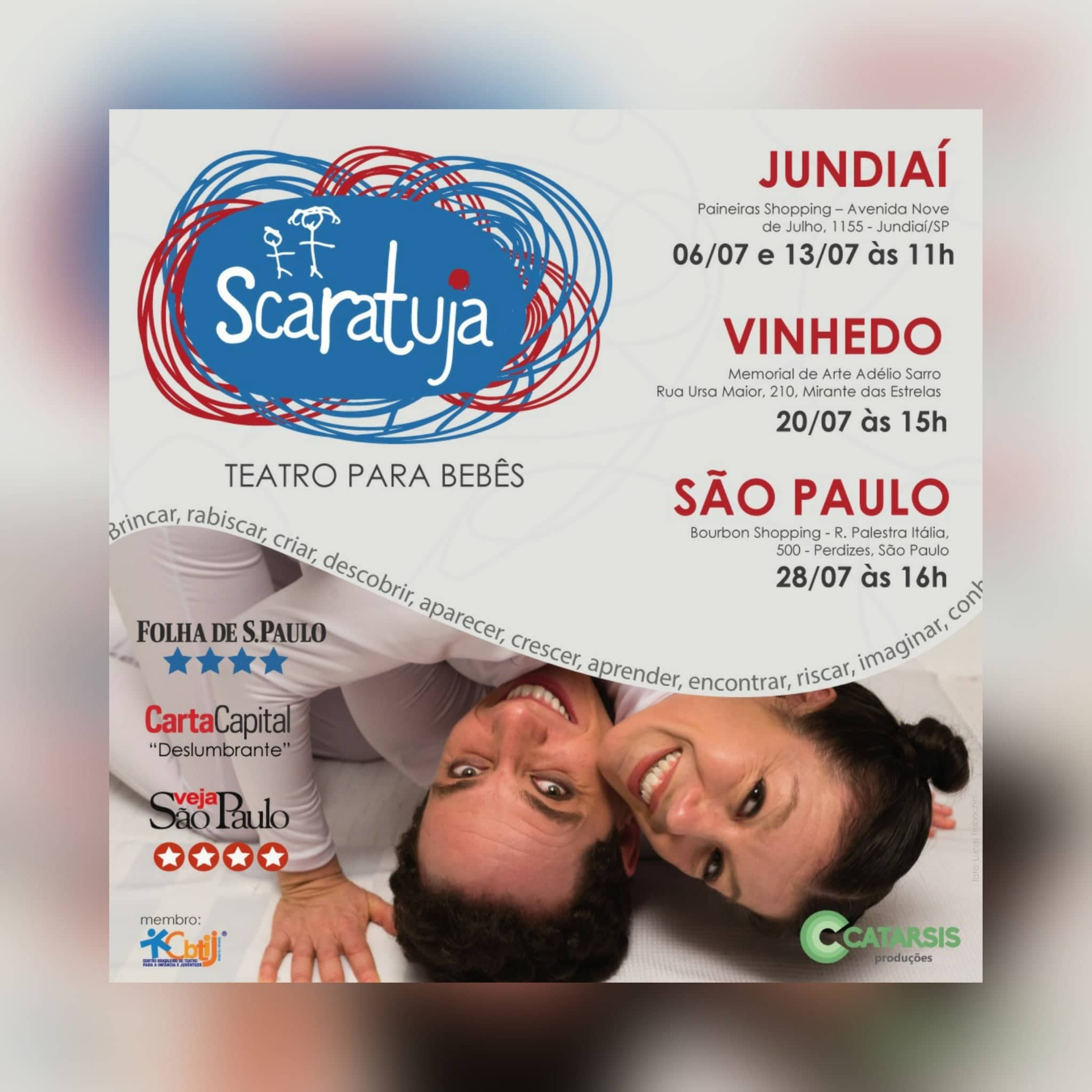 SCARATUJA – teatro para bebês