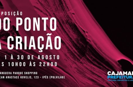 Cajamar terá exposição “Do Ponto à Criação” no Anhanguera Parque Shopping