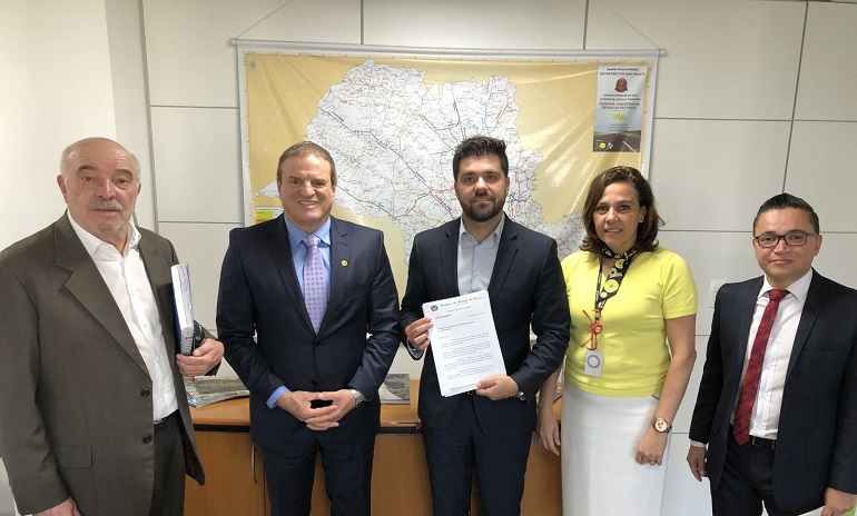 Prefeito e secretário realizam reunião na Artesp