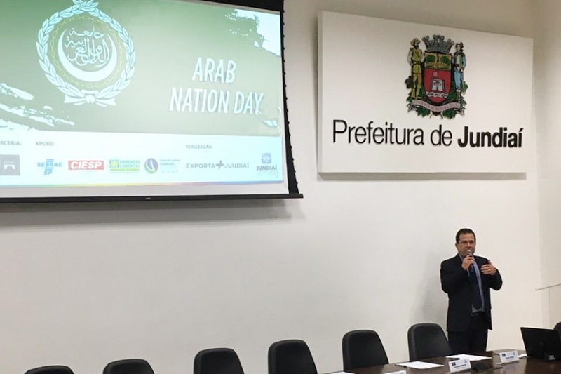 Vice-prefeito participa do Arab Nation Day e destaca cenário econômico de Itupeva