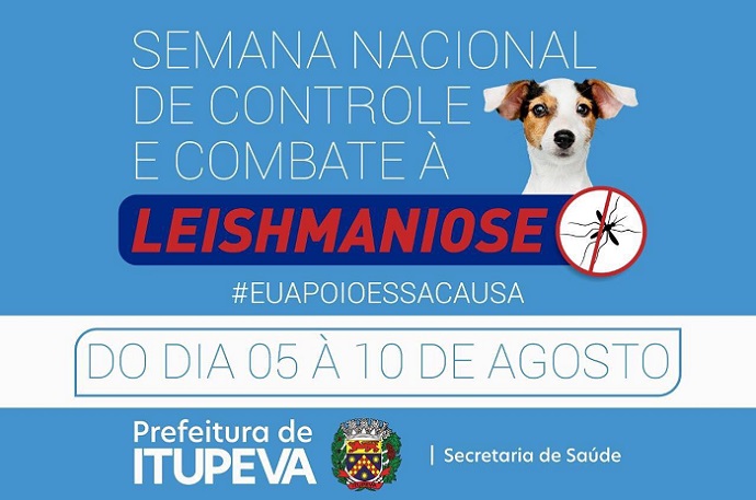 Leishmaniose: campanha de conscientização acontece entre 5 e 10 de agosto