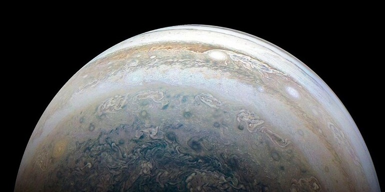 Nasa faz novo registro de Júpiter