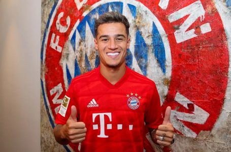 Novo camisa 10: Bayern oficializa Coutinho por empréstimo de um ano, por R$ 37,7 milhões