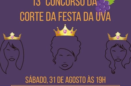 Ingressos para prestigiar concurso da Corte da Festa da Uva estão disponíveis na Casa da Cultura nesta sexta (30) em Itupeva