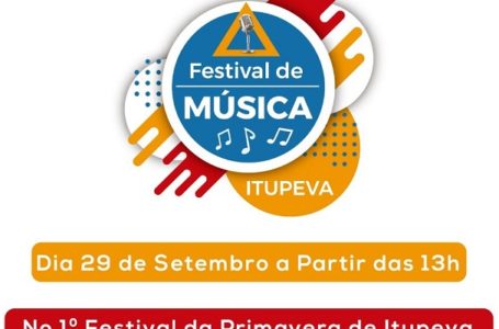 Inscrições para o 12º Festival de Música seguem até dia 28 de setembro em Itupeva
