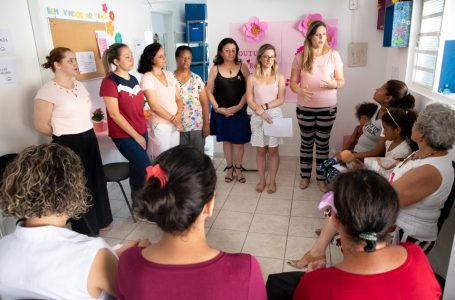 Campanha Outubro Rosa: CRAS Monte Serrat promove roda de conversa em Itupeva