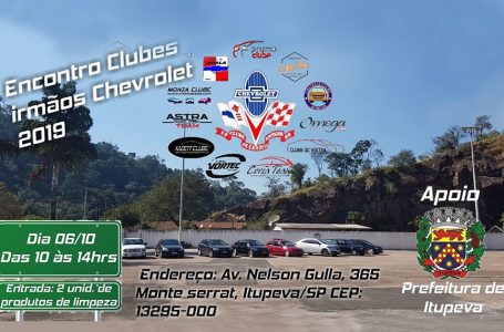 Domingo é dia de encontro automotivo na Praça de Eventos da Pedreira em Itupeva