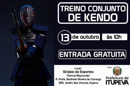 Ginásio de Esportes Dorival Raymundo será palco para o Treino Conjunto de Kendo em Itupeva