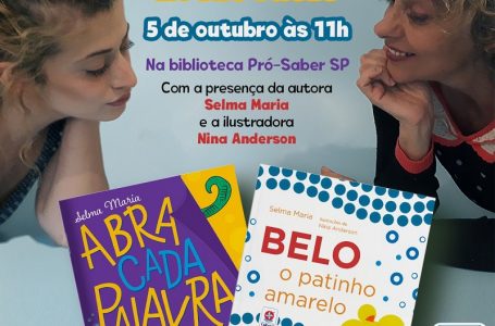 É amanhã!! Estrela Cultural promove lançamento de obras infantis e contação de história em São Paulo