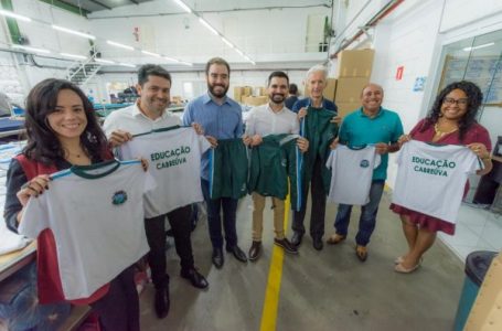 Em ação inédita, 7 mil alunos receberão uniforme escolar em Cabreúva