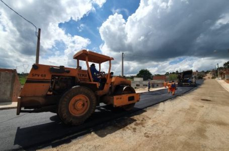 Pavimentação do Fazendinha Real é iniciada em Cabreúva