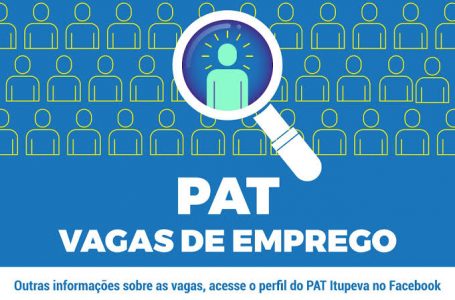 PAT: confira as vagas de emprego em Itupeva