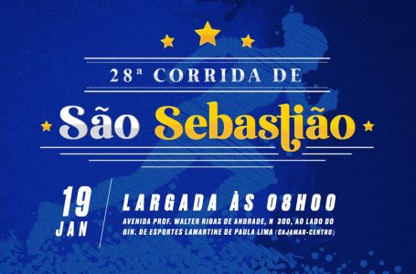 Corrida de São Sebastião acontecerá neste domingo (19) com novo percurso em Cajamar