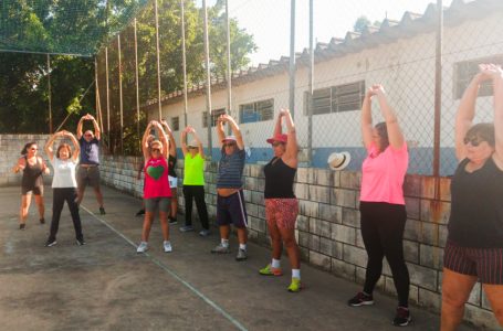 Saúde no Santa Elisa: grupo de caminhada aumenta a cada semana em Itupeva