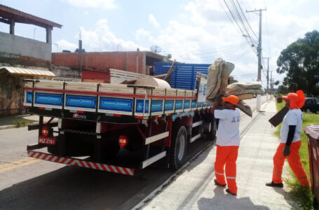 No primeiro dia do Cidade Limpa, 3,7 toneladas de materiais são recolhidas em Jundiaí