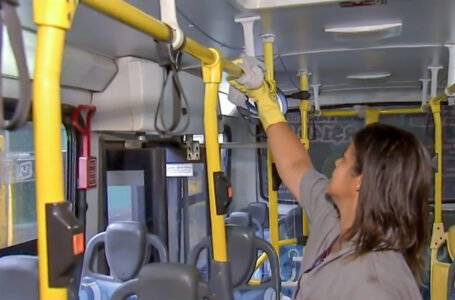 Coronavírus: Terminais recebem álcool gel e ônibus são higienizados em Jundiaí