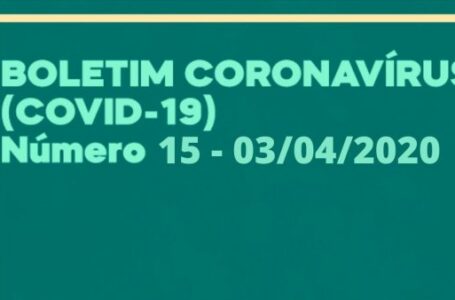 Coronavírus: Prefeitura divulga 15º Boletim Oficial em Cabreúva