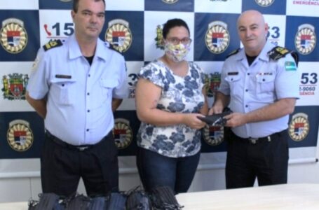 Guarda Municipal de Jundiaí recebe doação de 140 máscaras de tecido