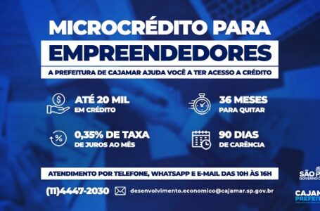 Cajamar libera linhas de microcrédito para empreendedores