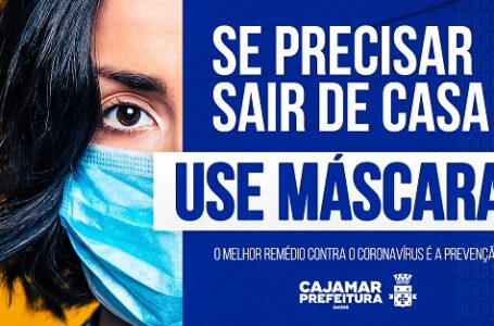 Governo de São Paulo recomenda uso de máscaras em todos os municípios do Estado em Cajamar