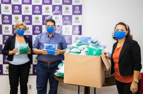 Mais de 12 mil máscaras descartáveis são doadas à Prefeitura de Itupeva