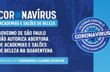 Governo de São Paulo não autoriza abertura de academias e salões de beleza na quarentena