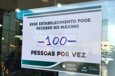 Prefeitura faz ação em supermercados da cidade em Cabreúva