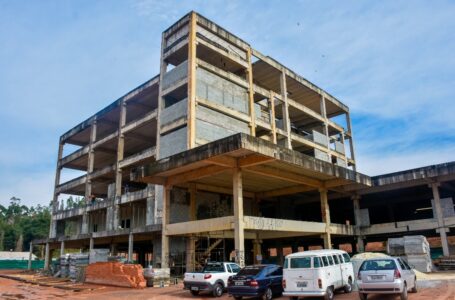 Construção do Centro Médico de Especialidades segue em ritmo acelerado em Cajamar