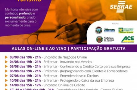 Curso gratuito vai capacitar empresários do turismo em Cabreúva