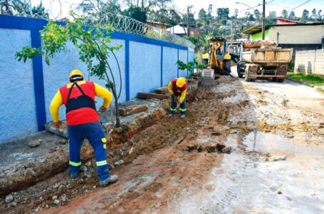 Bairro Cimiga terá as ruas asfaltadas pela primeira vez em Cajamar