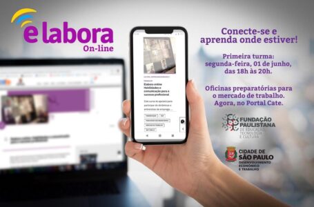 Prefeitura de São Paulo lança curso on-line sobre o mundo do trabalho no Portal do Cate