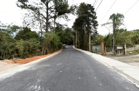 Pavimentação da avenida Julius Pauli, no Ivoturucaia, está 90% concluída em Jundiaí