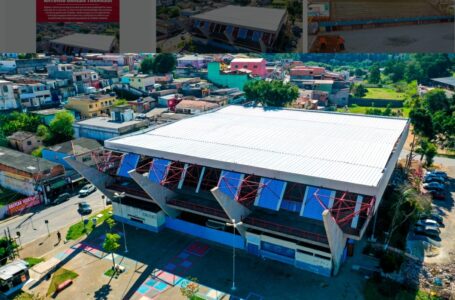 Revitalização do Ginásio de Esportes Antônio Carlos Tramassi segue em andamento em Cajamar