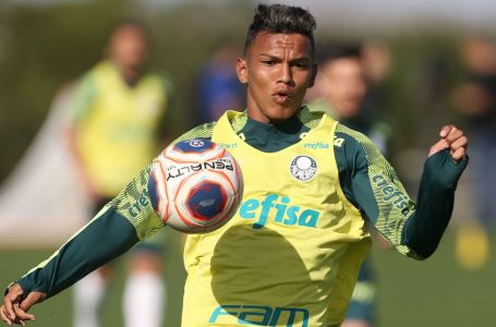 Gabriel Veron comemora gol contra o Corinthians e vitória que dá “muita confiança” ao Palmeiras