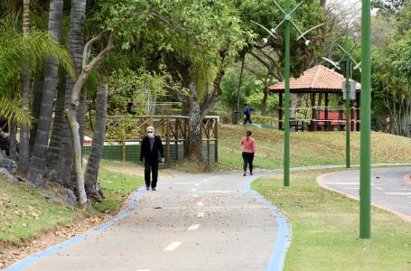 Parques reabrem com cuidados redobrados contra a COVID-19 em Jundiaí
