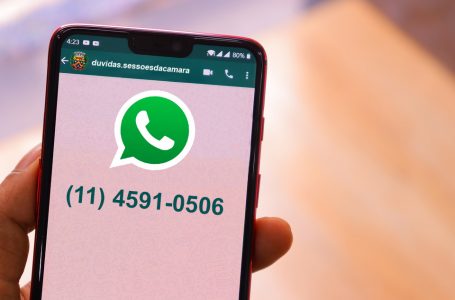 Câmara lança WhatsApp e e-mail exclusivos para receber perguntas e tirar dúvidas sobre sessões