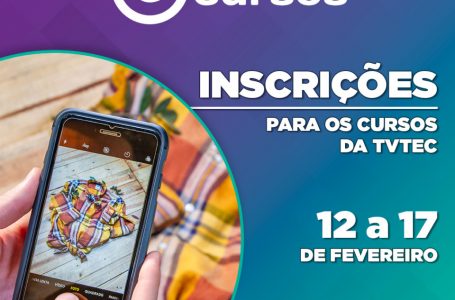 TVTEC abre 90 vagas para cursos gratuitos na sexta (12)