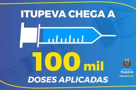 Itupeva atinge a marca de mais de 100 mil doses aplicadas da vacina contra a Covid-19