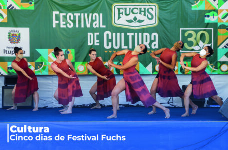 Mais de 70 artistas se apresentam em cinco dias de Festival Fuchs; cultura comemora retomada