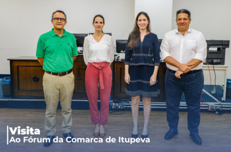 Prefeito visita instalações do Fórum da Comarca de Itupeva