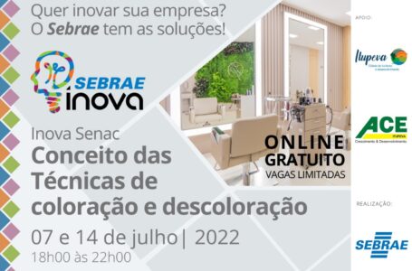 Prefeitura e Sebrae oferecem curso gratuito online especializado em beleza