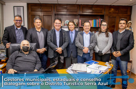 Acessos para o Distrito Turístico Serra Azul e melhorias de mobilidade são discutidas